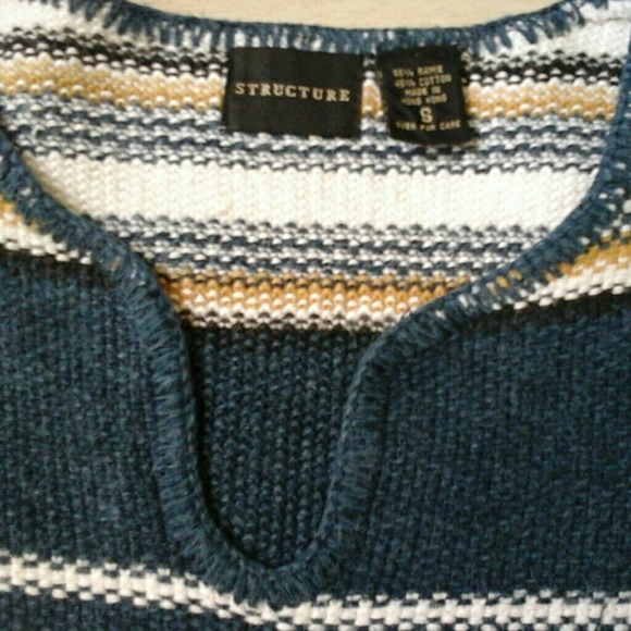 Vintage 7s Multi Stripe Sweater Size 